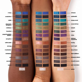 Model applying URBAN DECAY 24/7 Glide-On Eyeliner Pencil