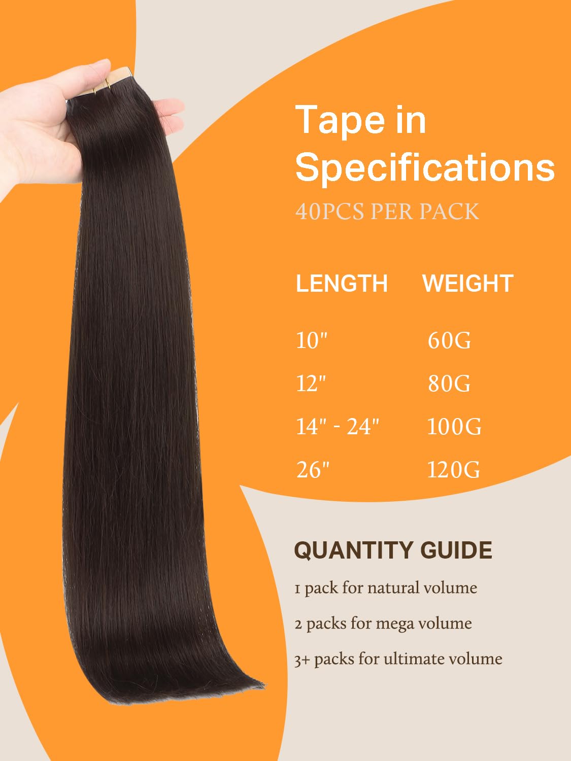 Model wearing DOORES Tape in Hair Extensions styled