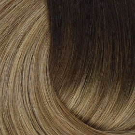 Model wearing Full Shine Clip-in Hair Extensions