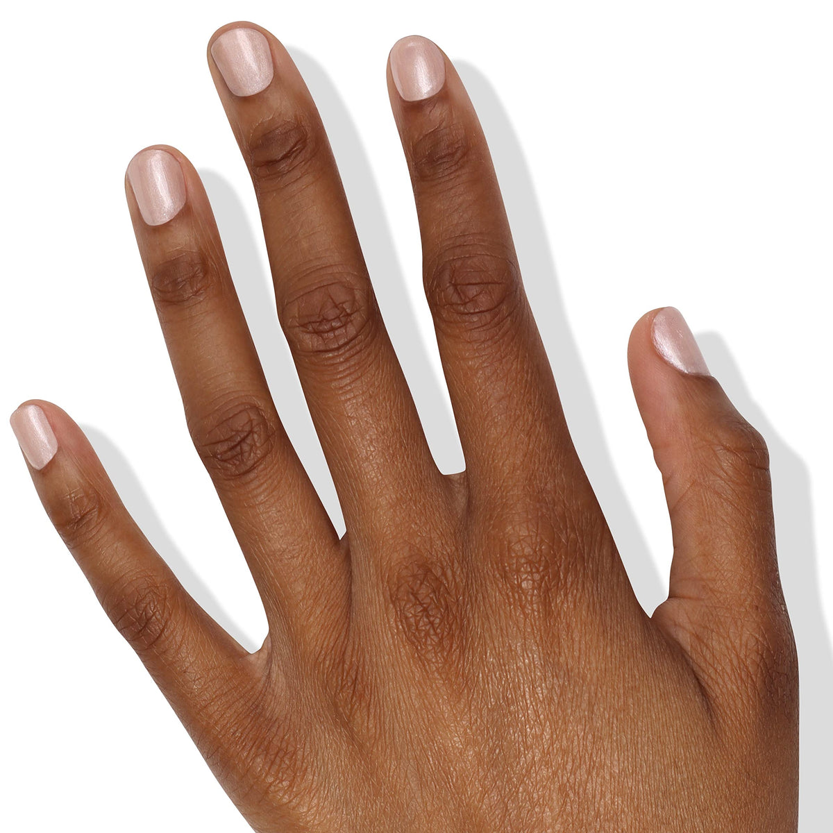 Model wearing LONDONTOWN Lakur Nail Polish in Pearl