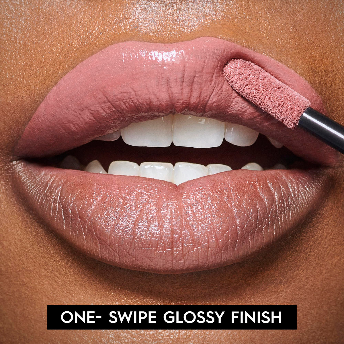 Model wearing URBAN DECAY Vice Lip Bond Lipstick