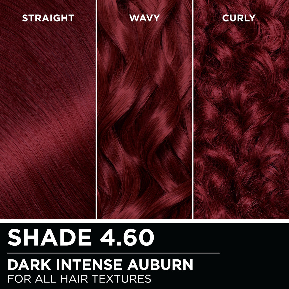 Model with shiny hair after using Garnier Olia 4.60