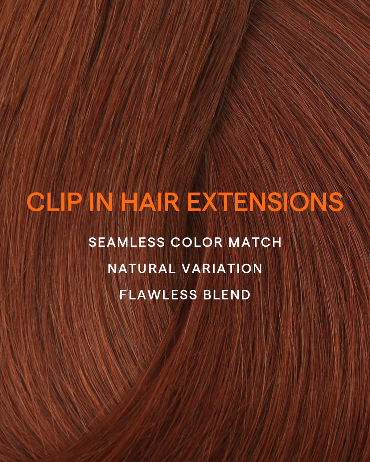 Model with styled hair using Full Shine clip-in extensions