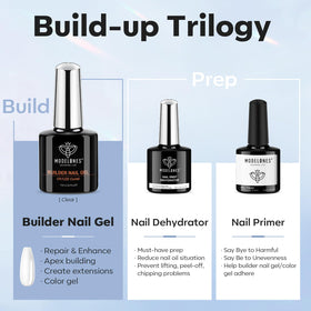 modelones 10 ml Clear Builder Nail Gel bottle
