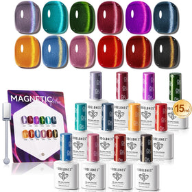 modelones 12 Pcs Cat Eye Gel Nail Polish Set front view