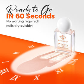 modelones 3-in-1 Nail Polish in use during manicure