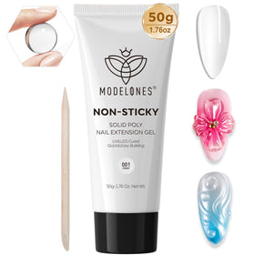 modelones 50g Clear Solid Builder Gel front view