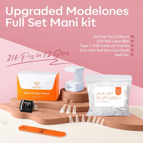 modelones 9-in-One Nail Glue Gel 10 ml bottle