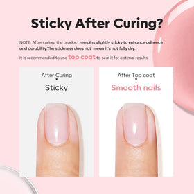 modelones Base Coat Builder Nail Gel with UV LED lamp