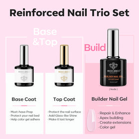 modelones Builder Nail Gel 15 ml Clear Builder Nail Gel