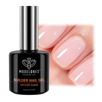 modelones Builder Nail Gel 8-in-One Cover Nude front view