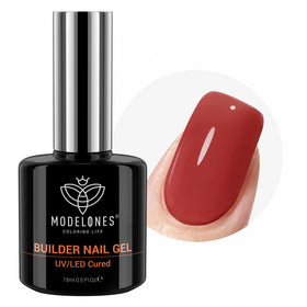 modelones Builder Nail Gel Blush Berry front view
