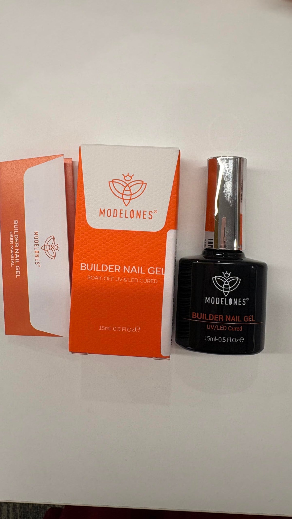 modelones Builder Nail Gel Blush Berry packaging