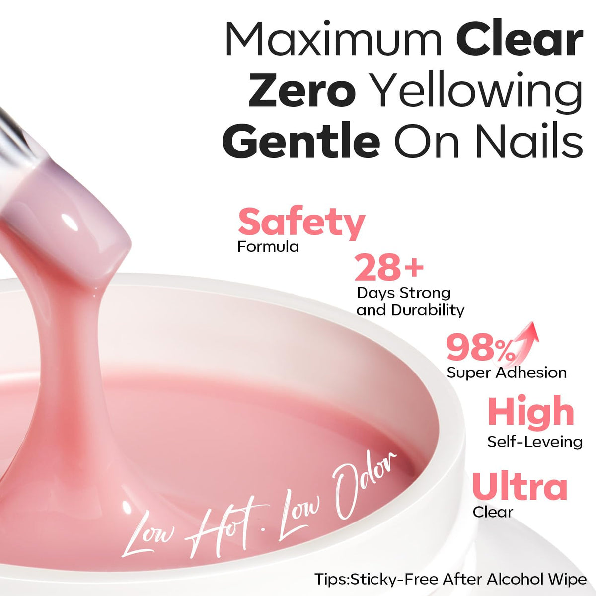 modelones Builder Nail Gel pink jar front view