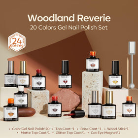 modelones Cat Eye Gel Nail Polish drying under UV light