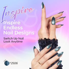 modelones Cat Eye Gel Nail Polish in various lighting