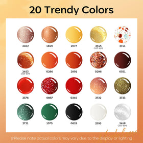 modelones Cat Eye Gel Nail Polish shades displayed