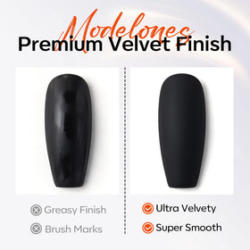 modelones Chrome Proof Matte Gel Top Coat 15ML bottle with cap