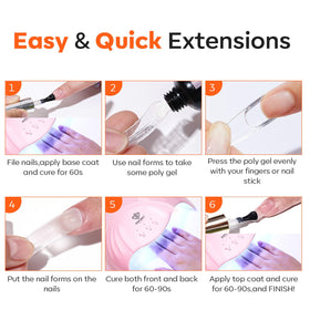 modelones Clear Solid Builder Gel packaging