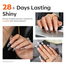 modelones Clear Solid Builder Gel texture close-up