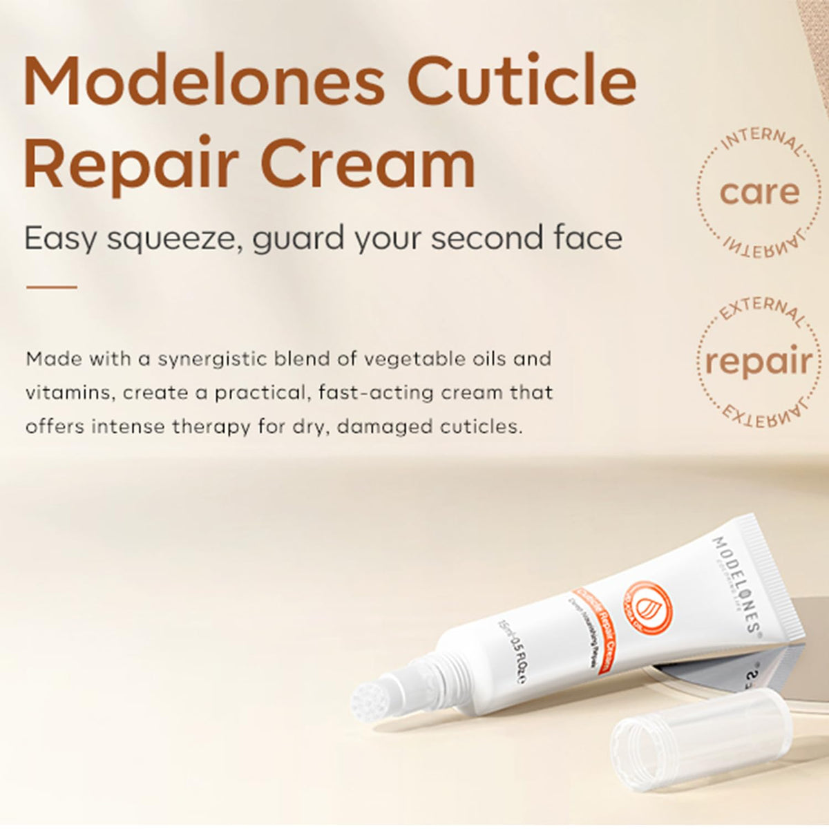 modelones Cuticle Cream Softener 18g back view