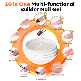 modelones dual-ended nail brush and nail clamps