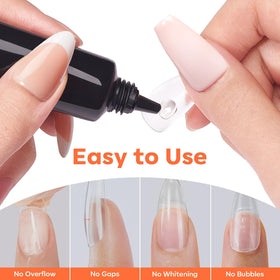 modelones Gel Nail Kit with nail tips in various sizes