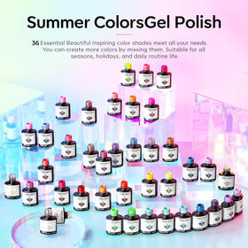 modelones Gel Nail Polish application on nails