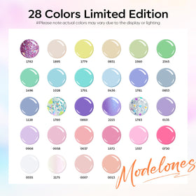 modelones gel nail polish brush for smooth application