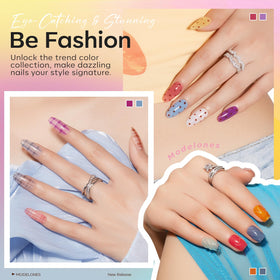 modelones Gel Nail Polish colour swatches
