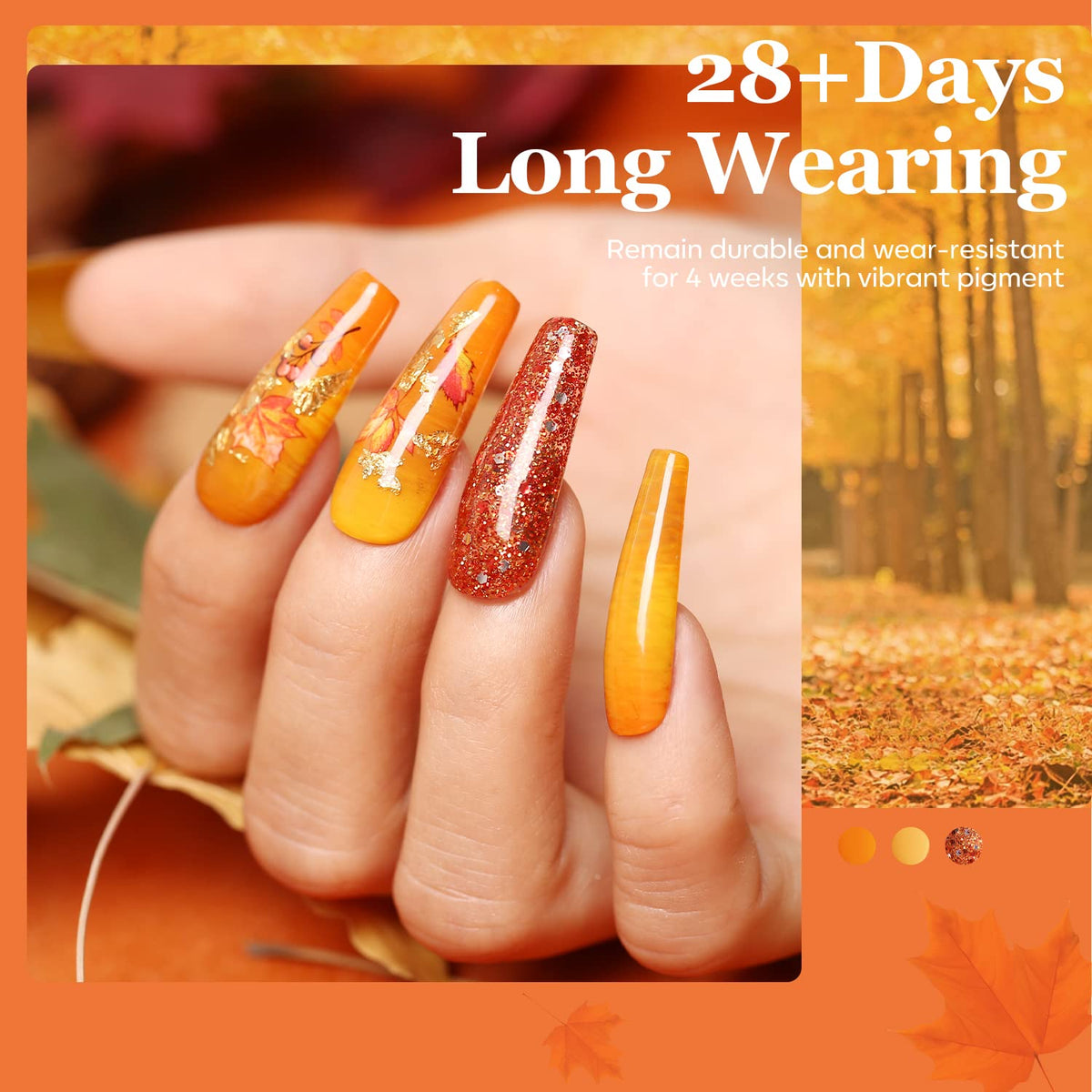 modelones Gel Nail Polish Kit application process