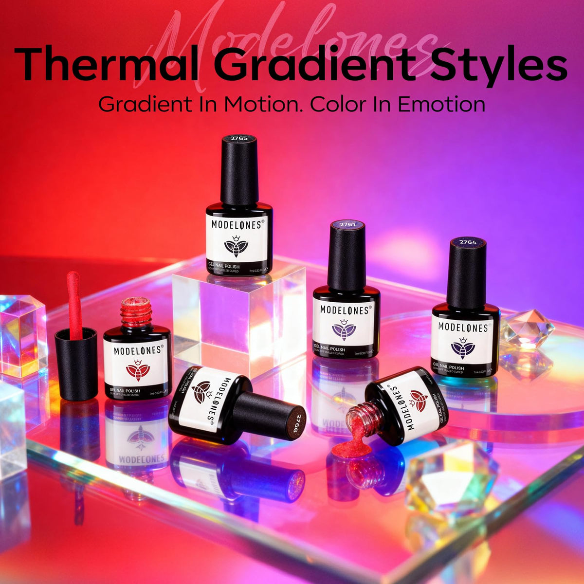 modelones Gel Nail Polish packaging and contents