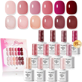 modelones Gel Nail Polish Set 12Pcs 15ML front view