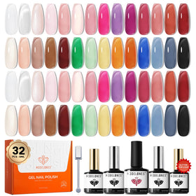 modelones Gel Nail Polish Set 32PCS with various colour options