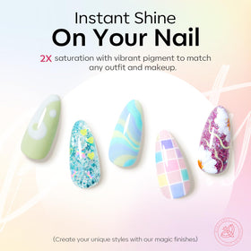 modelones Gel Nail Polish Set in packaging