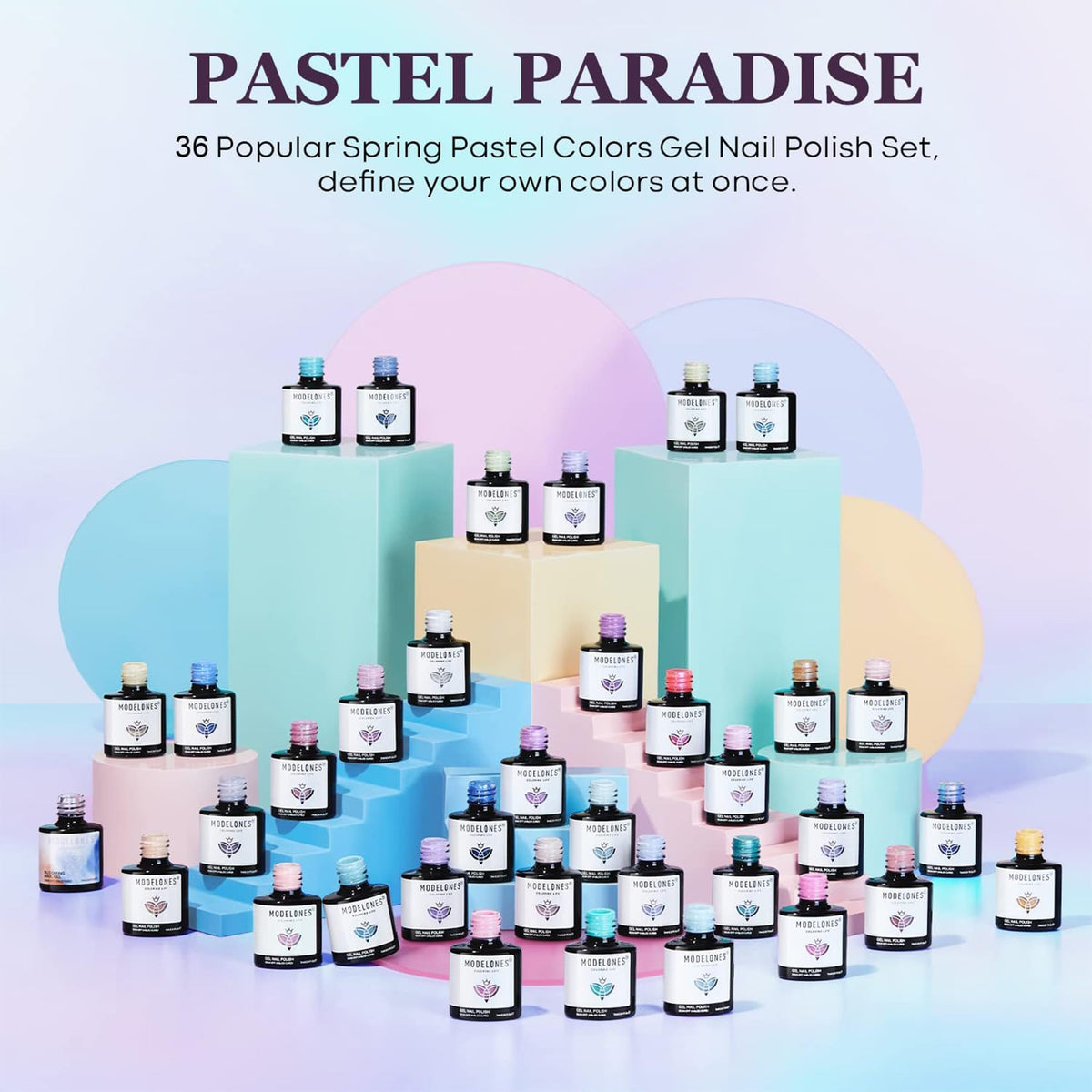 modelones Gel Nail Polish set packaging