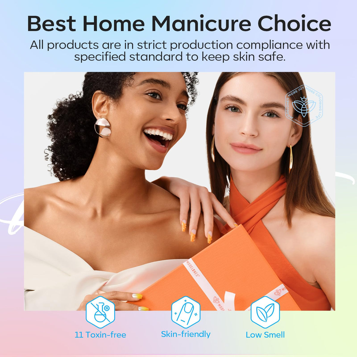 modelones Gel Nail Polish with LED curing light