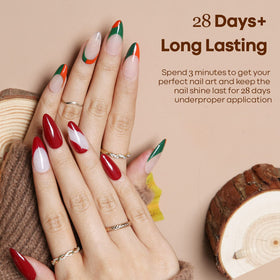 modelones gel polish bottle in red from Sunset Collection