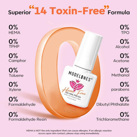 modelones gel polish brush for easy application
