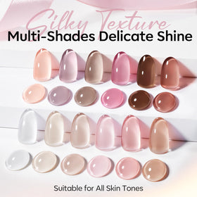 modelones gel polish close-up showing texture