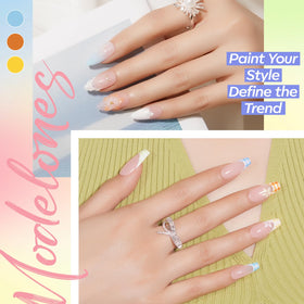 modelones gel polish in glossy finish