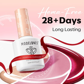 modelones gel polish in use at a nail salon