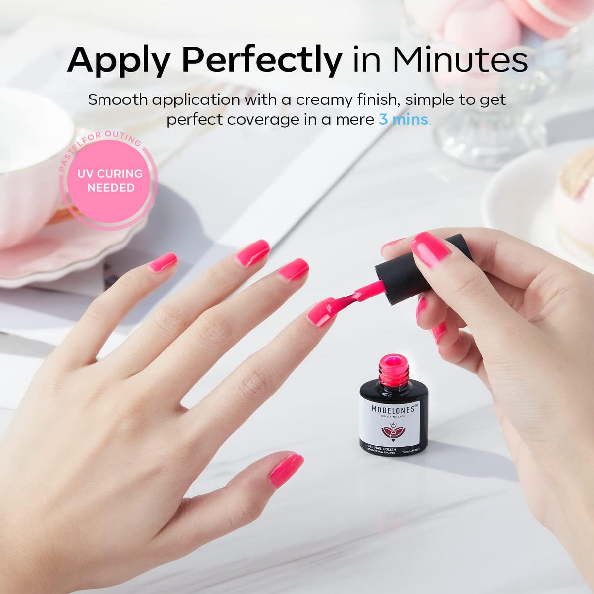 modelones Gel Polish Kit Color Window design