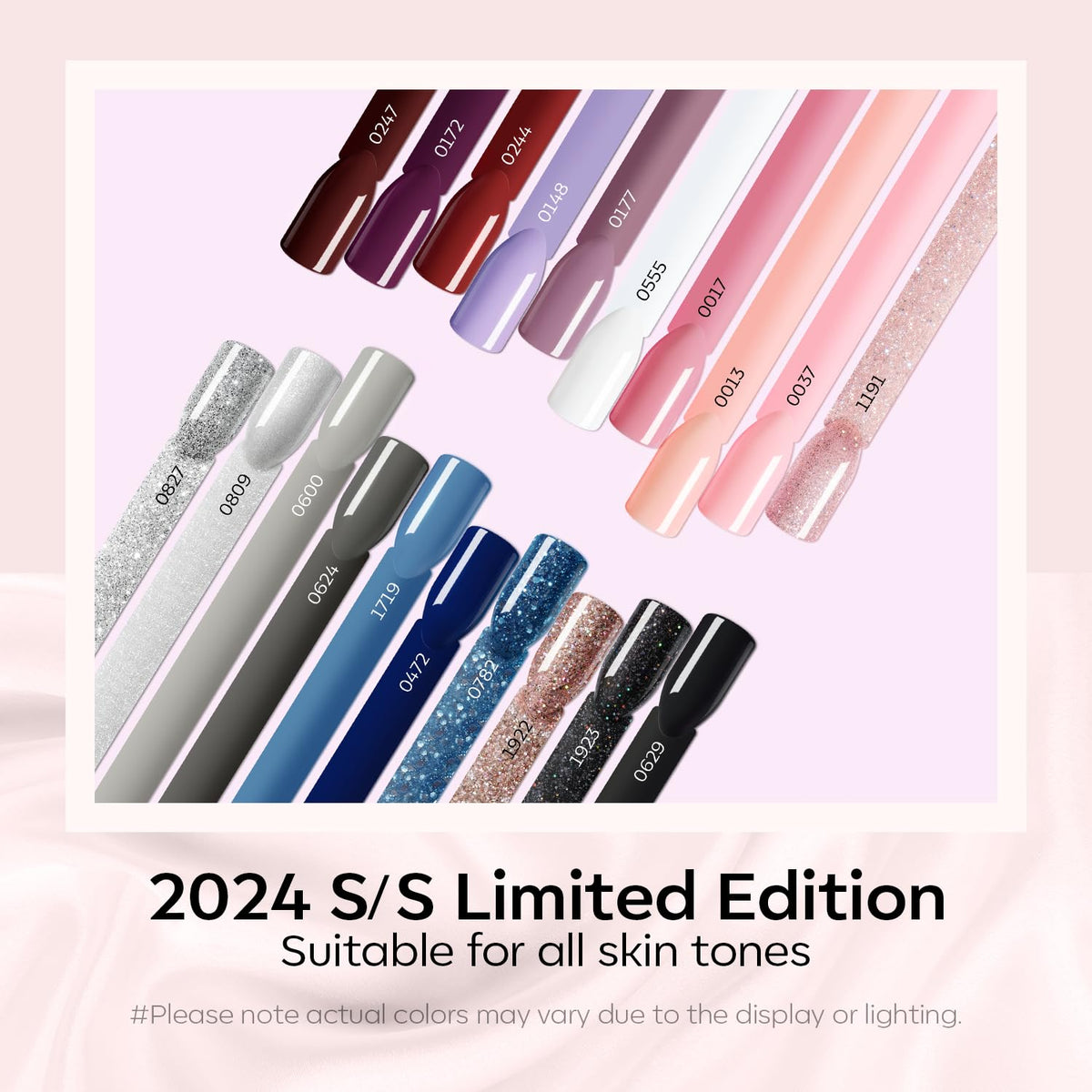 modelones Gel Polish Nail Kit 6 colours packaging