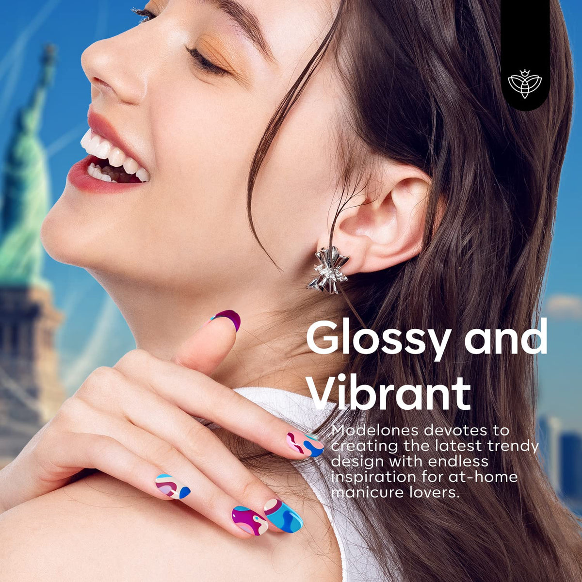 modelones Gel Polish Nail Kit application scene