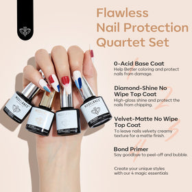 modelones Gel Polish Nail Kit in use during manicure
