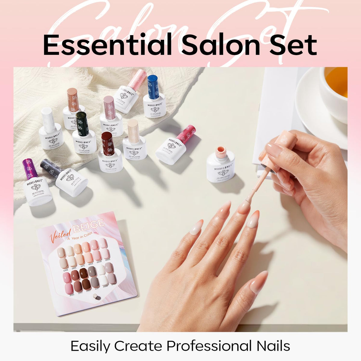 modelones gel polish set packaging