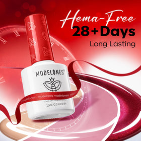 modelones gel polish set with brushes and tools
