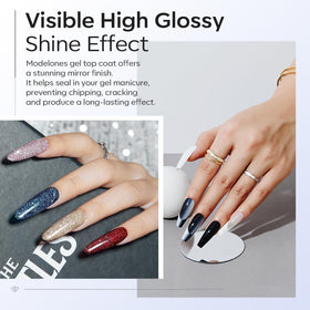 modelones Gel Top Coat Set packaging details
