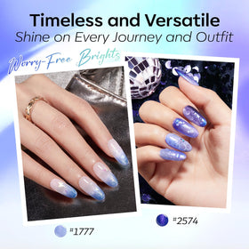 modelones Glitter Gel Nail Polish Set packaging